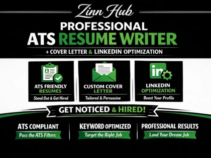 Professional Ats Resume Writer