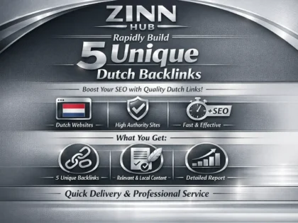 rapidly build 5 unique dutch backlinks