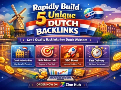 rapidly build 5 unique dutch backlinks