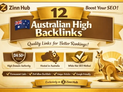 Make 12 Australian High Backlinks