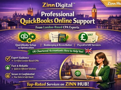 Professional Quickbooks Online Support From London-Based Cpa Experts