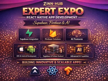 Expert Expo React Native App Development - Supabase