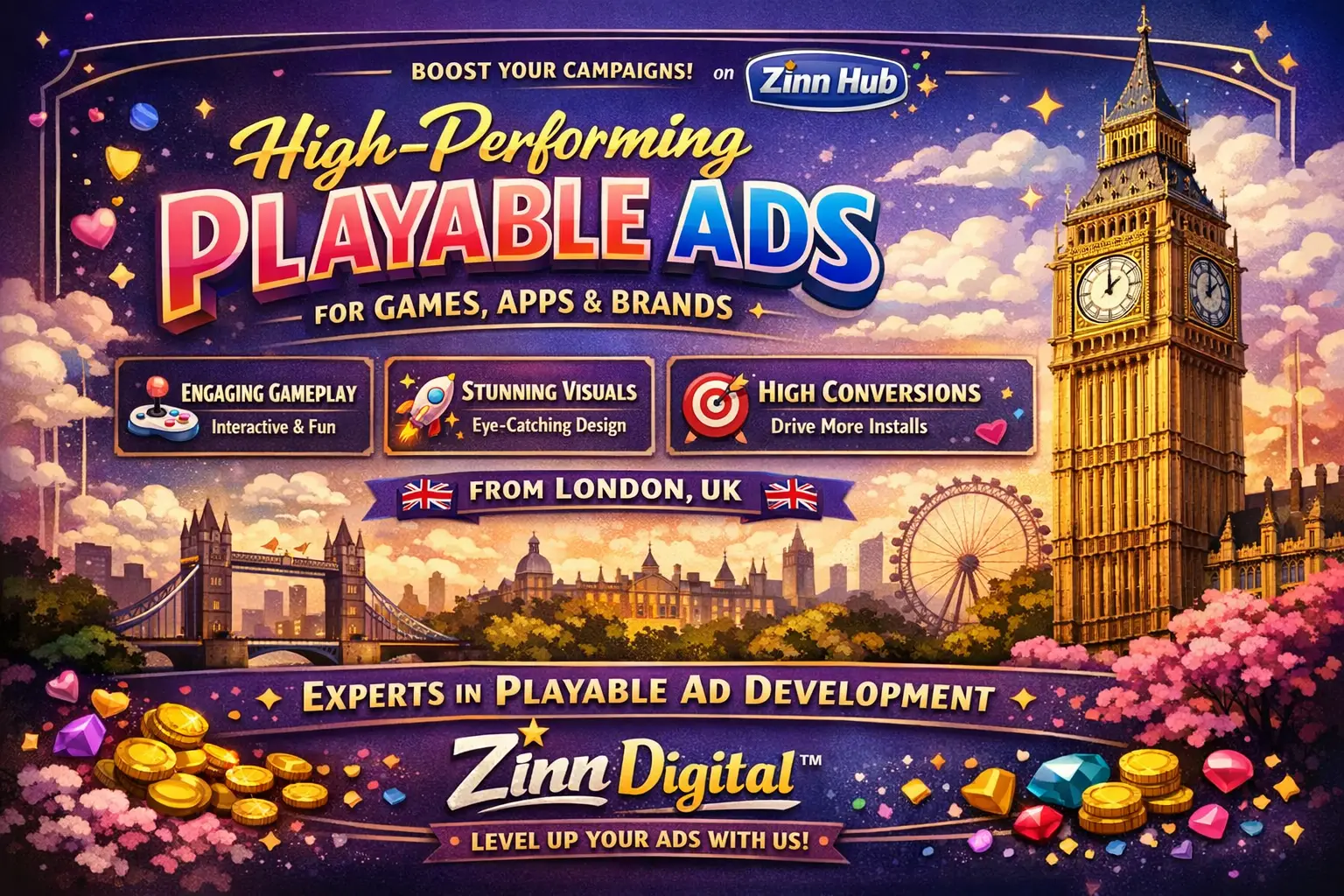 Develop High-Performing Playable Ads For Games, Apps &Amp; Brands 1 Develop High-Performing Playable Ads For Games
