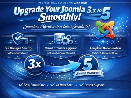Upgrade Your Joomla 3X To 5 Smoothly