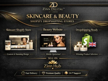 Skincare Shopify Store