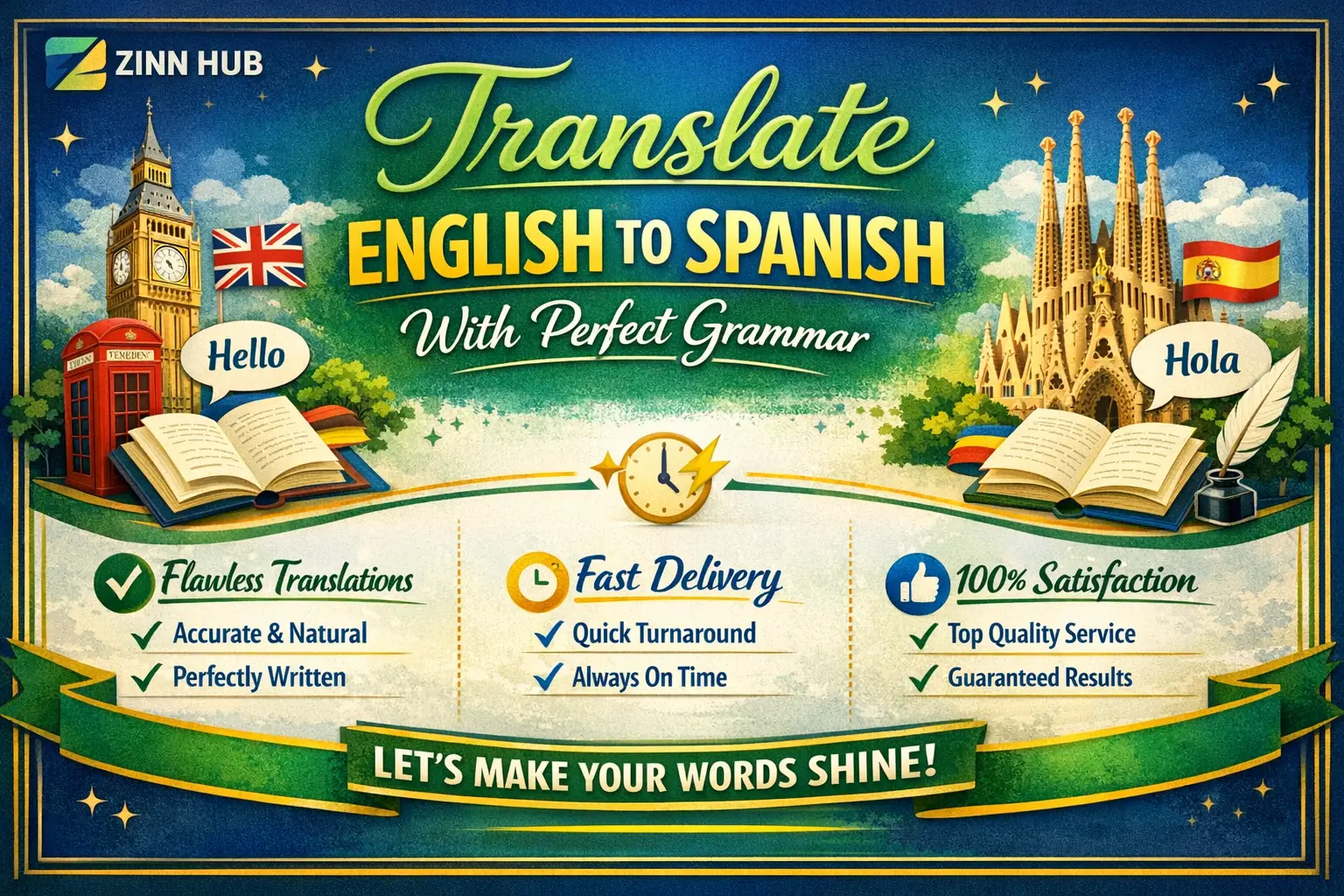 Translate English To Spanish With Perfect Grammar 1 Translate English To Spanish With Perfect Grammar