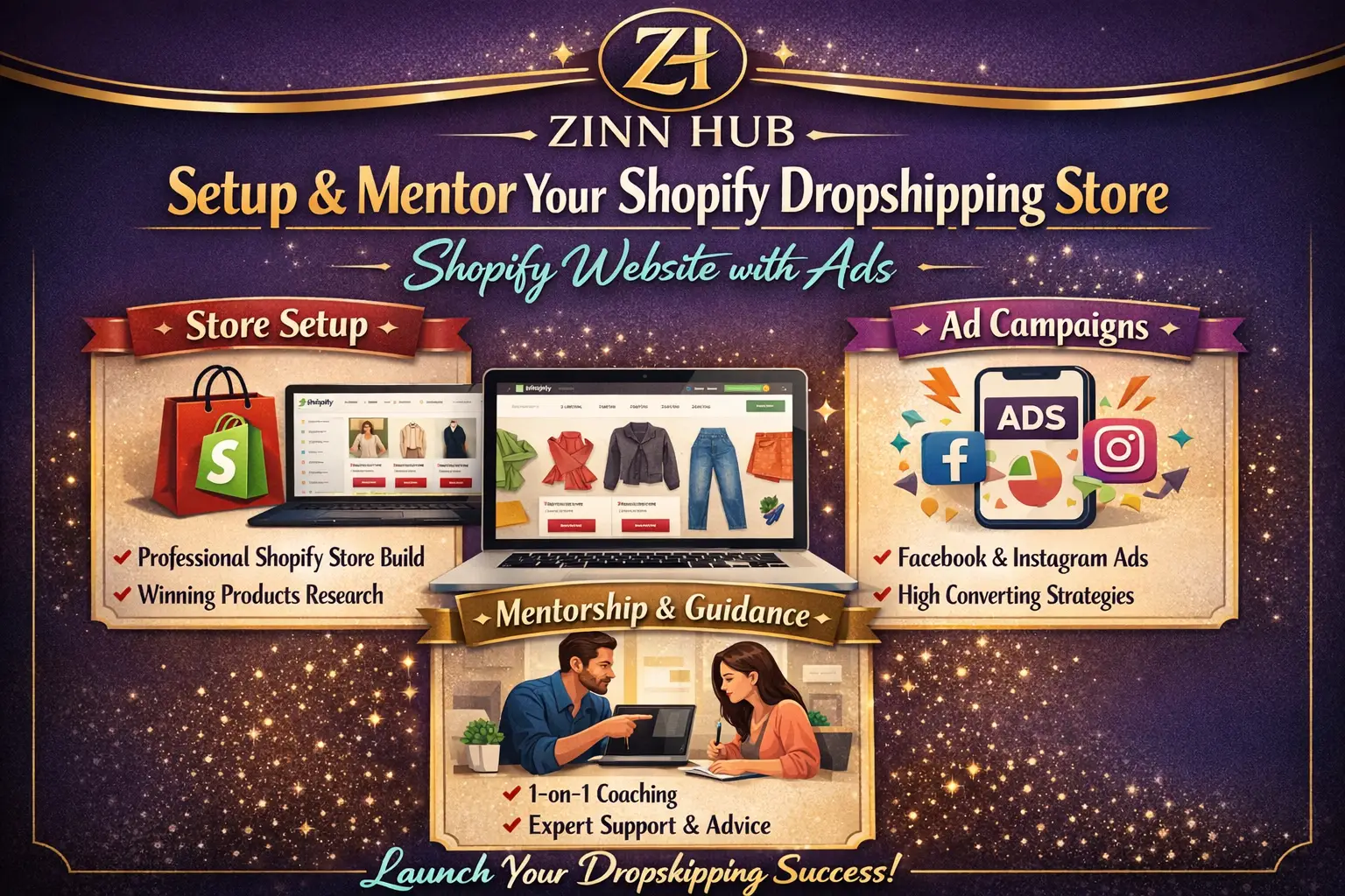 Setup And Mentor You Shopify Dropshipping Store Shopify Website With Ads 1 Setup And Mentor You Shopify Dropshipping Store Shopify Website With Ads