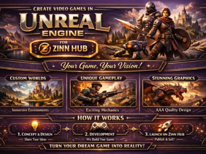 create video games in unreal engine