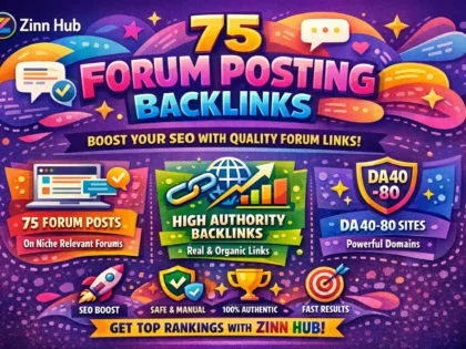 Do Provide 75 High Quality Forum Posting Backlinks 2 Do Provide 75 High Quality Forum Posting Backlinks