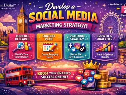 develop a social media marketing strategy