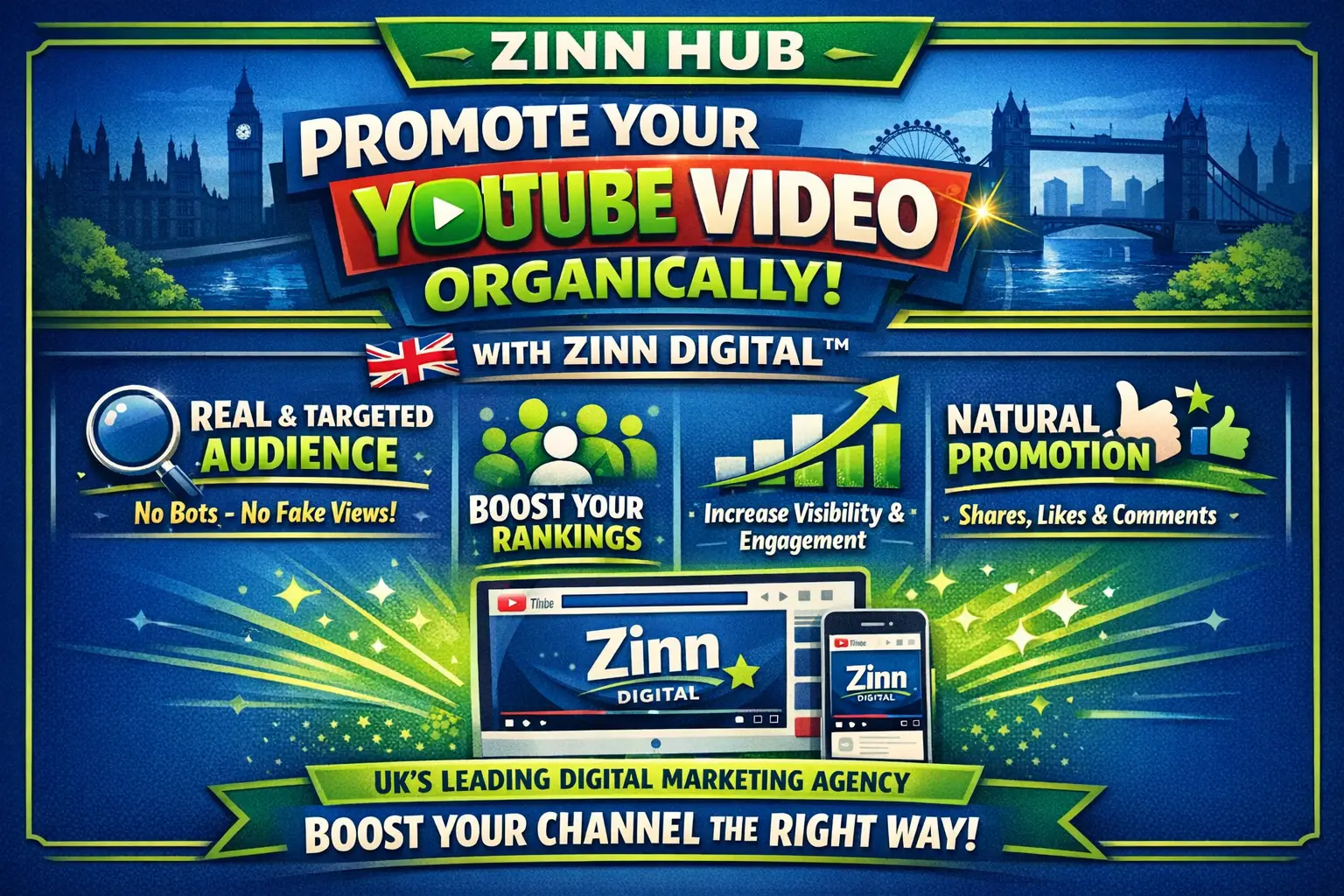 Promote Your Youtube Video Organically With Zinn Digital ™ 1 Promote Your Youtube Video Organically With Zinn Digital ™