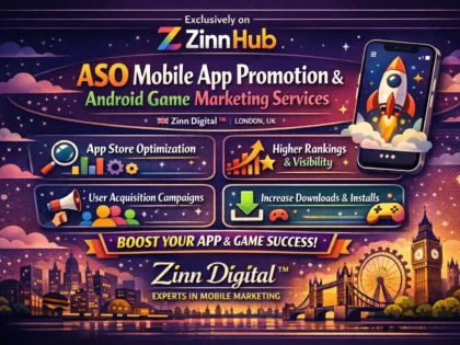 Aso Mobile App Promotion And Android Game Marketing Services