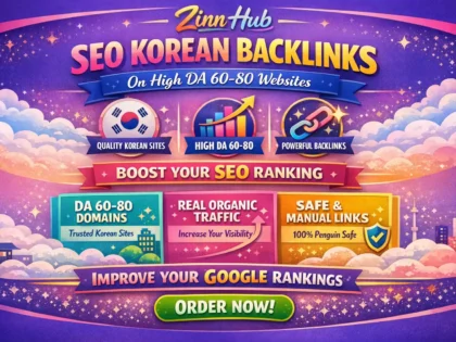 Do Seo Korean Backlinks On High Da 60 To 80 Websites