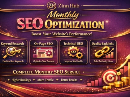 do monthly SEO optimization for your website