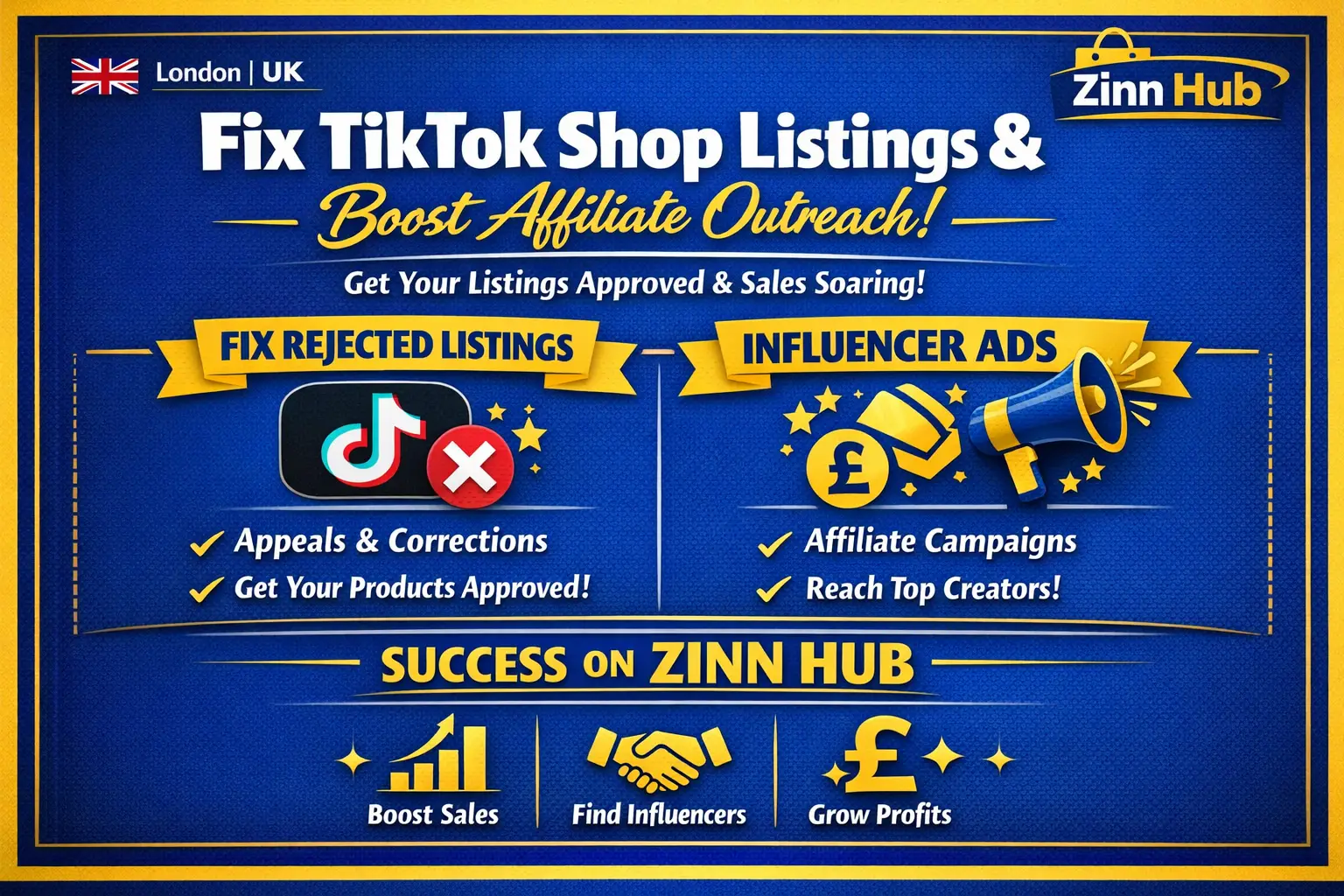 Fix Tiktok Shop Rejected Listings, Influencer Affiliate Outreach &Amp; Ads 1 Fix Tiktok Shop Rejected Listings