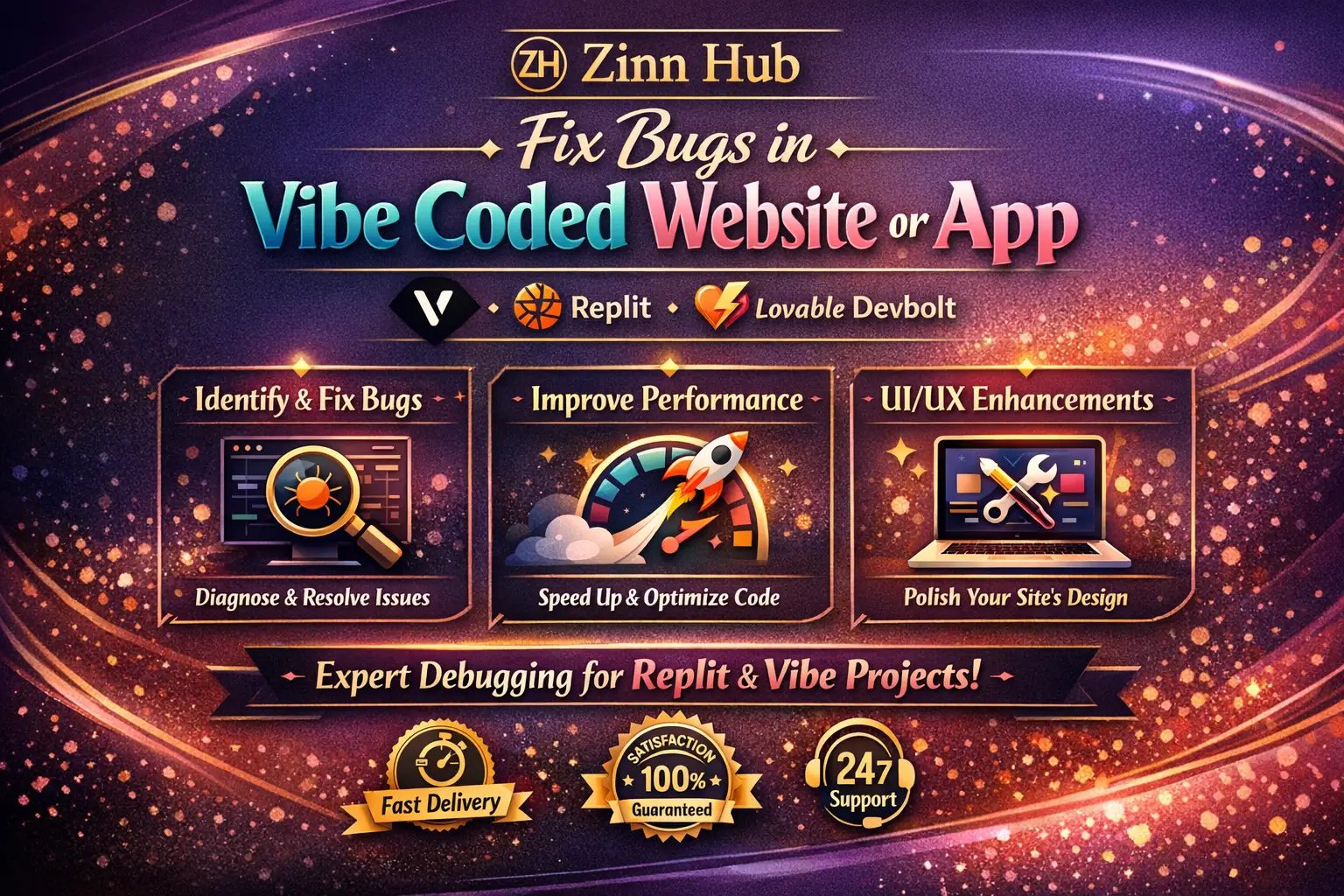 Fix Bugs In Vibe Coded Website Or App Replit Lovable Devbolt 1 Fix Bugs In Vibe Coded Website Or App Replit Lovable Devbolt