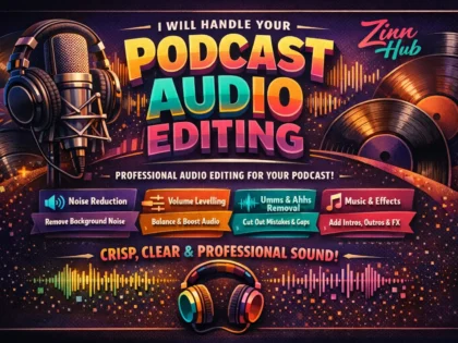 handle your podcast audio editing