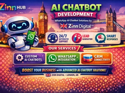 AI Chatbot Development & WhatsApp AI Chatbot Solutions by Zinn Digital ™
