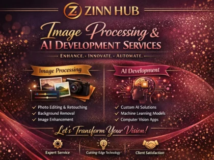Provide Image Processing And Ai Development Services