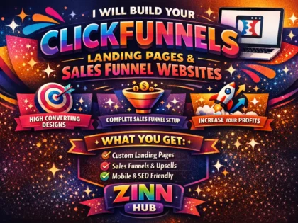build clickfunnels landing page