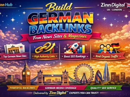 Build German Backlinks From News Sites And Magazines With Zinn Digital ™
