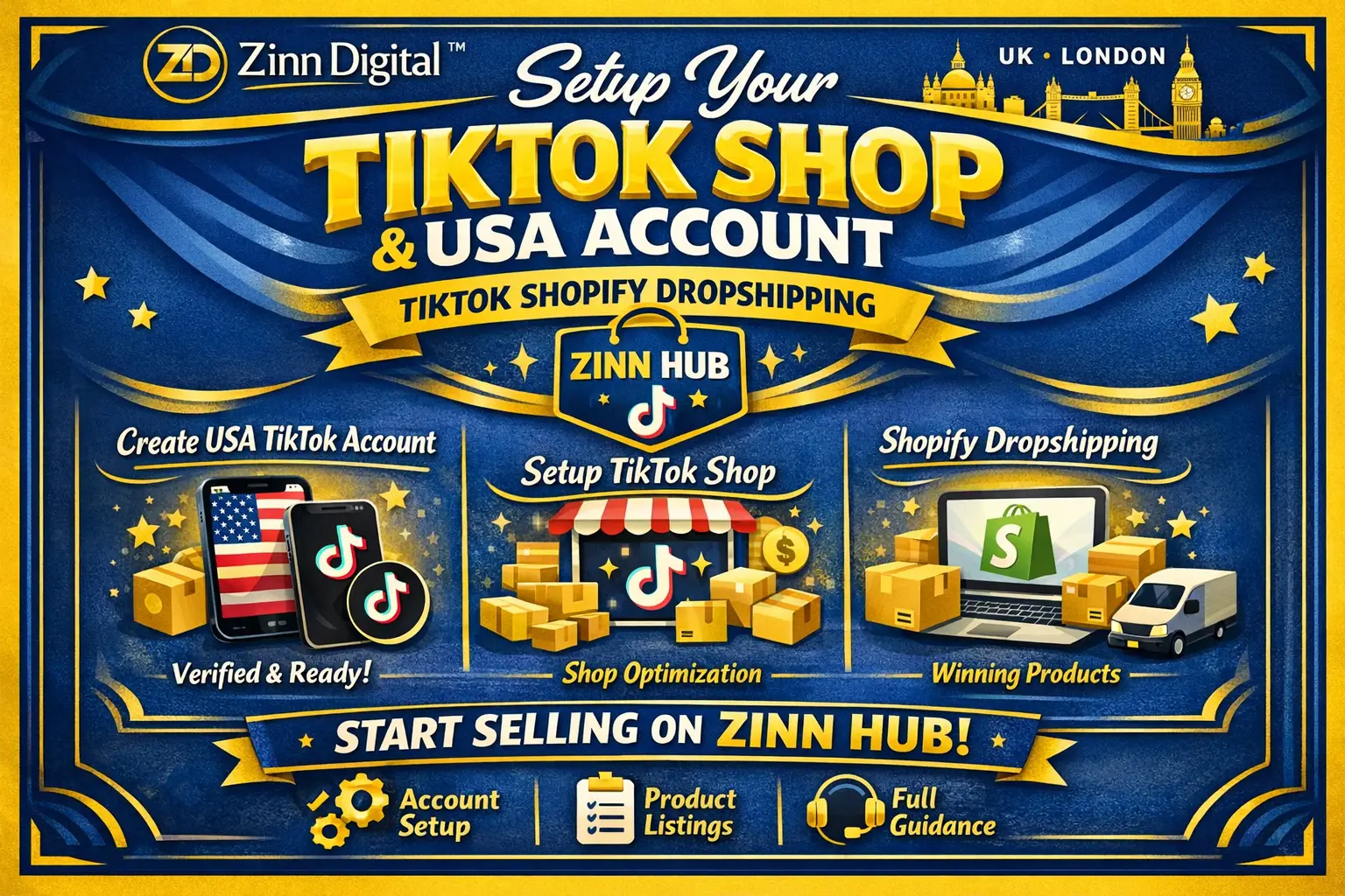 Setup Tiktok Shop, Create Usa Tiktok Account, Tiktok Shopify Dropshipping 1 Setup Tiktok Shop