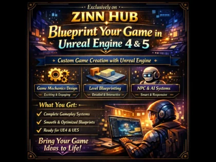 blueprint a game for you in unreal engine 4