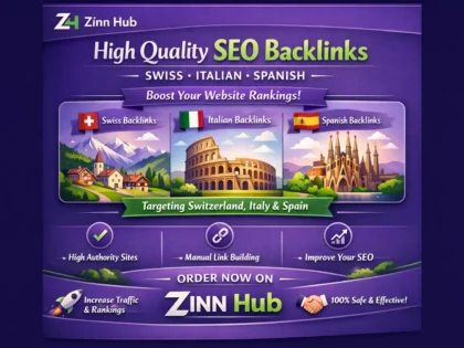 build high quality SEO backlinks in swiss