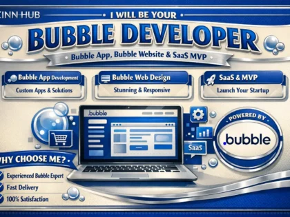 be your bubble developer for bubble app