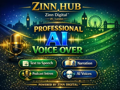 professional ai voice over