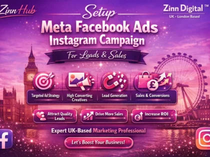 Setup Meta Facebook Ads Instagram Campaign for Leads and Sales
