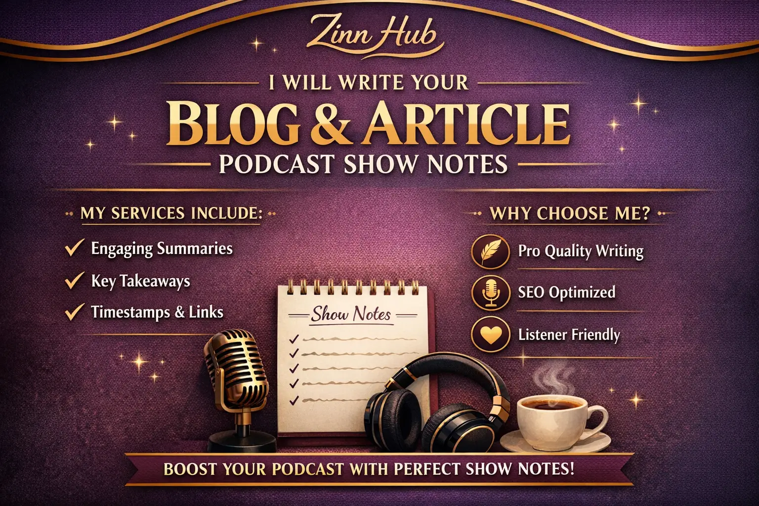 Write Your Blog And Article Podcast Show Notes 1 Write Your Blog And Article Podcast Show Notes