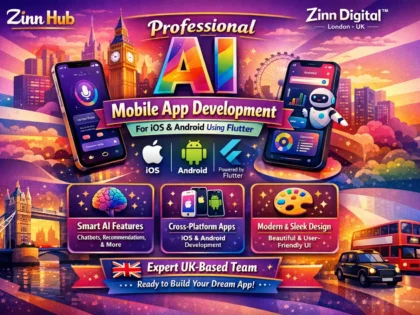 Professional AI mobile app development for iOS and Android using Flutter