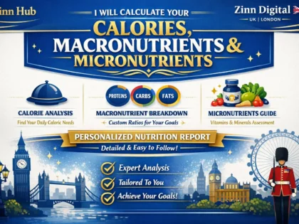 calculate your calories, macronutrients, and micronutrients