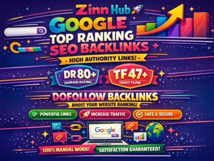 do google top ranking seo dofollow backlinks with DR 80 and tf 47 link building