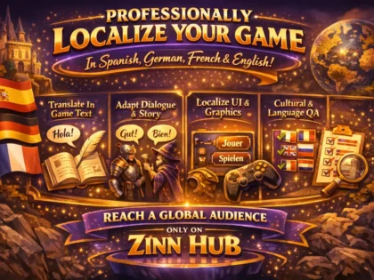 Professionally Localize Your Game In Spanish, German, French, English 2 Professionally Localize Your Game In Spanish