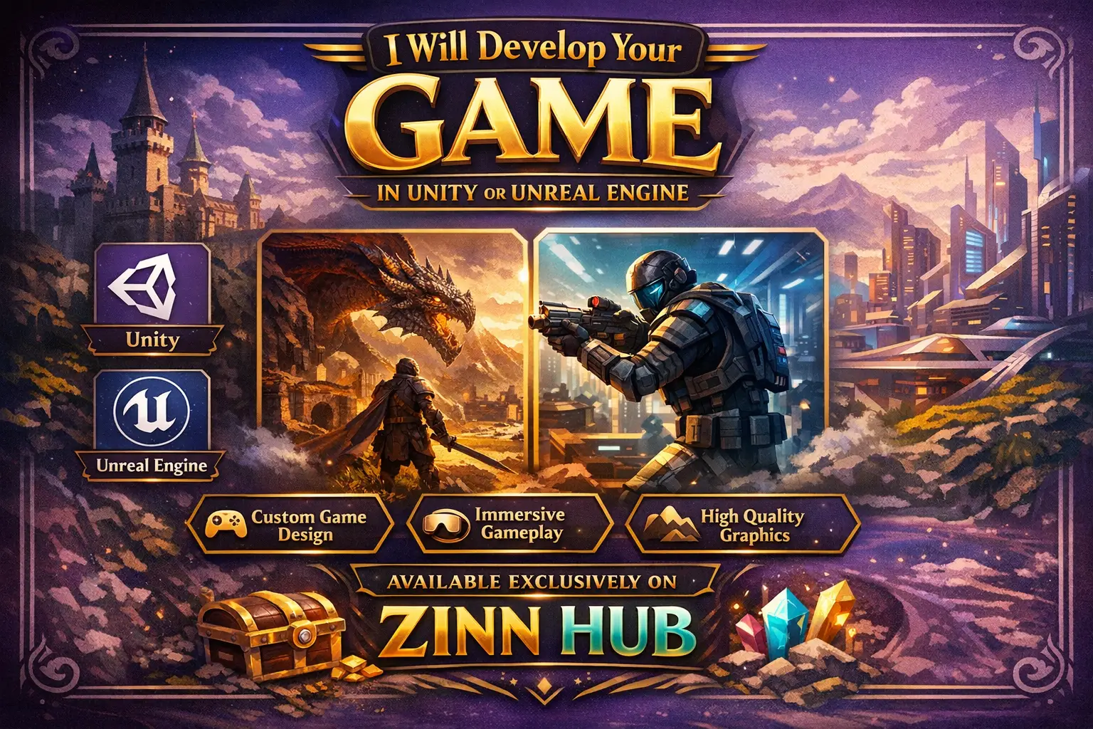 Develop A Game In Unity Or Unreal Engine 1 Develop A Game In Unity Or Unreal Engine