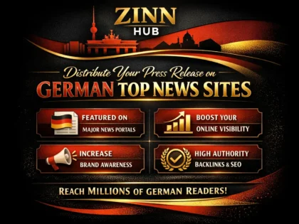 distribute press release on german top news sites