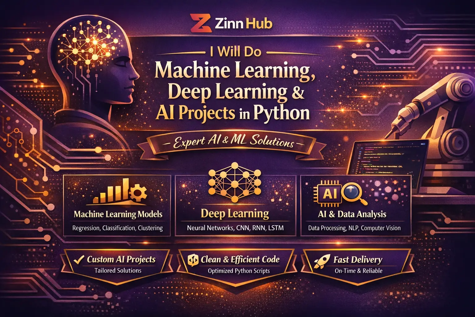 Do Machine Learning, Deep Learning And Ai Projects In Python 1 Do Machine Learning
