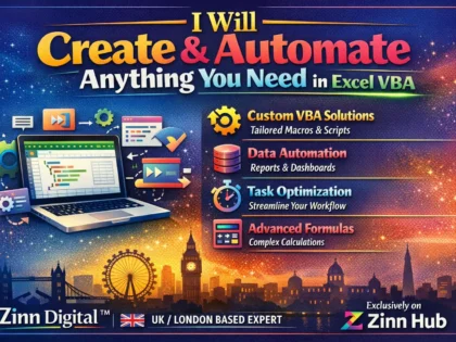 Create and automate anything you need in Excel VBA