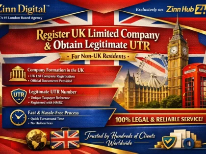 Register UK Limited Company and Obtain Legitimate UTR for Non-UK Residents