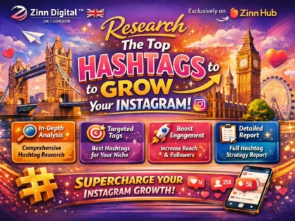 research the top hashtags to grow your instagram