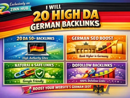 do 20 high da german backlinks