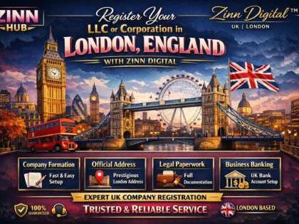 Register and incorporate your LLC or corporation in London