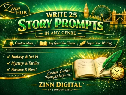 write 25 story prompts in any genre