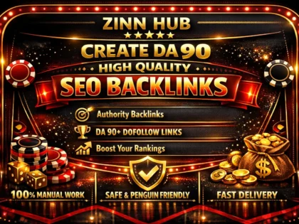 create da 90 high quality seo backlinks