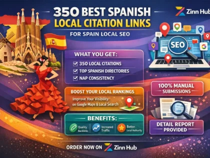 do 350 best spanish local citation links for spain local SEO