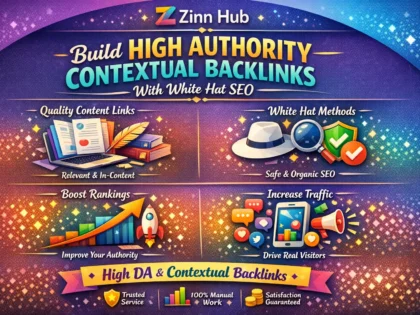 Build High Authority Contextual Backlinks With White Hat Seo