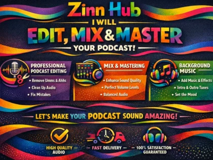 do professional podcast editing
