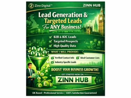 do lead generation and targeted leads for any business